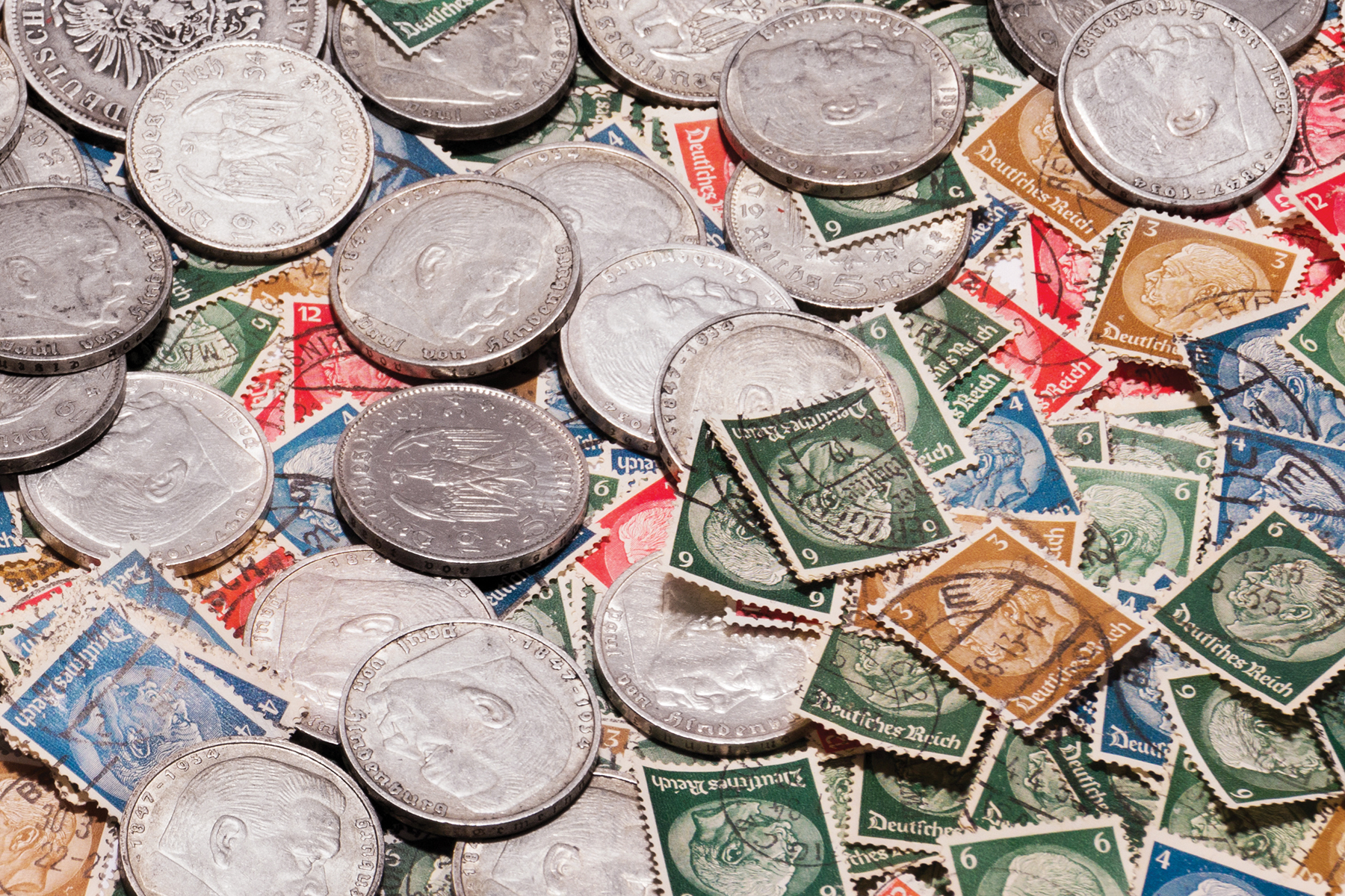 Coins, Currency & Stamps