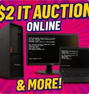 Computer and IT Auction - Laptops, Desktops